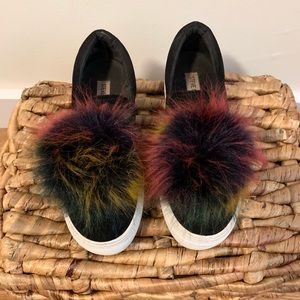 Steve Madden faux fur sneaker